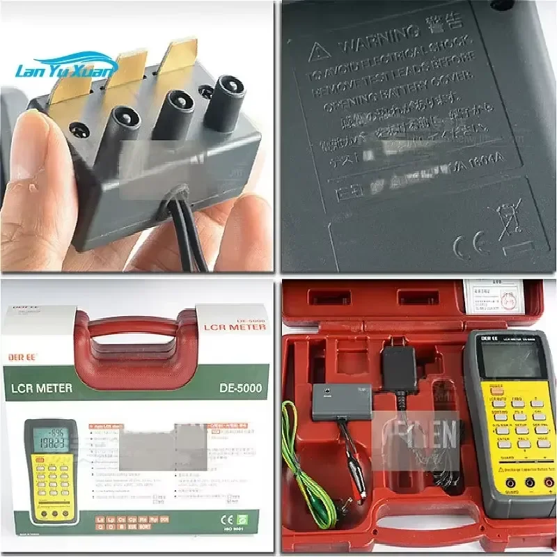Brand For DE-5000 True Four Line Digital LCR Bridge Meter Multimeter High Precision Inductance Capacitance Resistance Tester view 5
