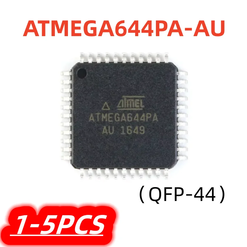 1-5Pcs/lot New ATMEGA644 ATMEGA644PA ATMEGA644PA-AU TQFP-44 ATMEGA644P MEGA644PA-AU TQFP44 Microcontroller MCU AVR IC Chip