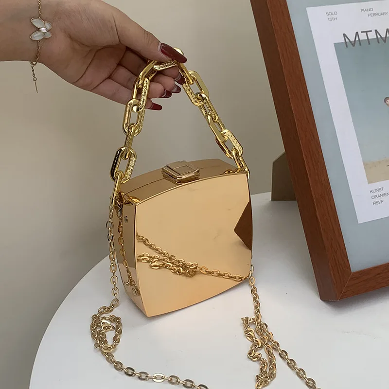 

Luxury Mini Box Bag Sling Bags for Women 2024 Chains Purses and Handbags Luxury Designer Shoulder Crossbody Bag Small Clutch New