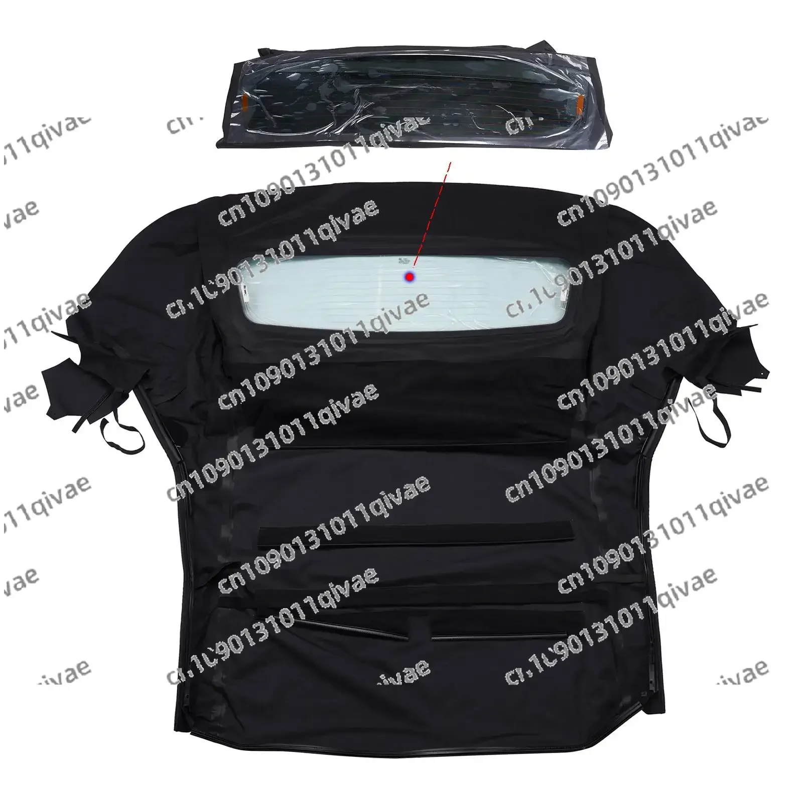 

AP03 для Ford Mustang 2005-2014 гг., мягкая верхняя часть с подогревом стекла, черное