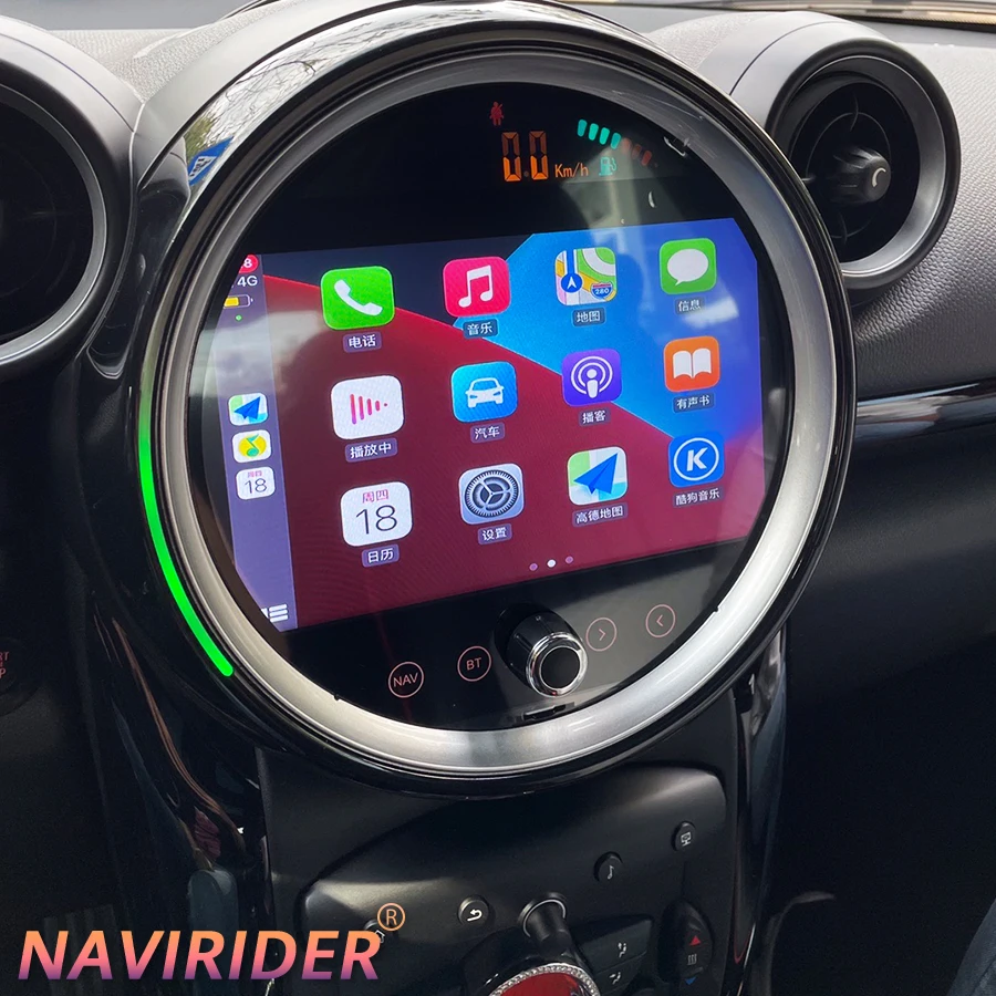 Android 14 Autoradio AHD QLED Screen Navigation Radio For MINI COUNTRYMAN R60 R54 MINI COOPER GPS Head Unit Carplay DSP 4G Lte