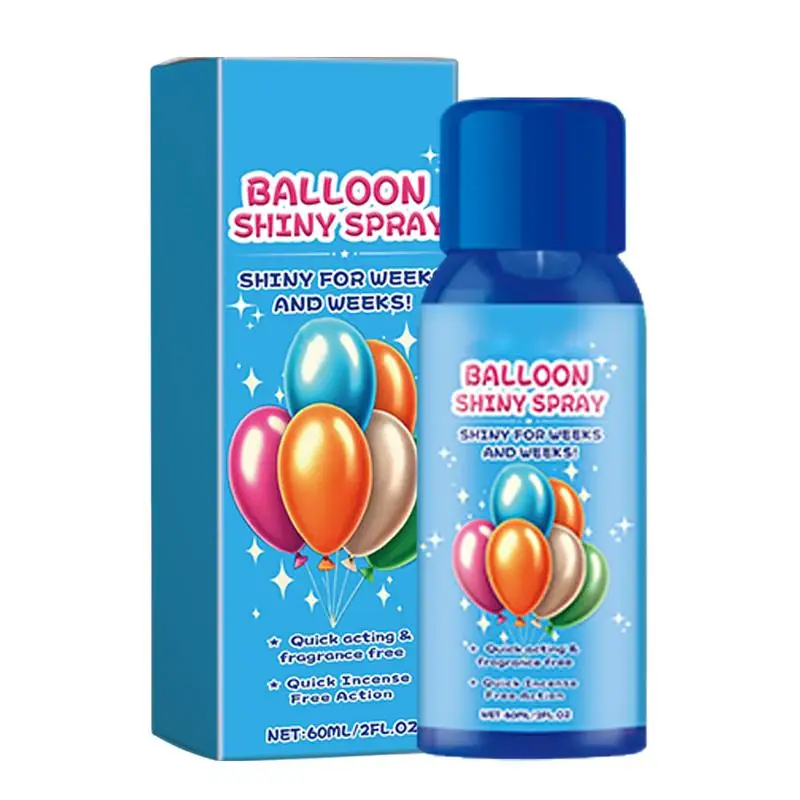 

Balloon Spray Shine Elegant Gloss Finish Brightener For Lasting-Spray Quick Drying High Shine 60g Based Brightener For Lasting