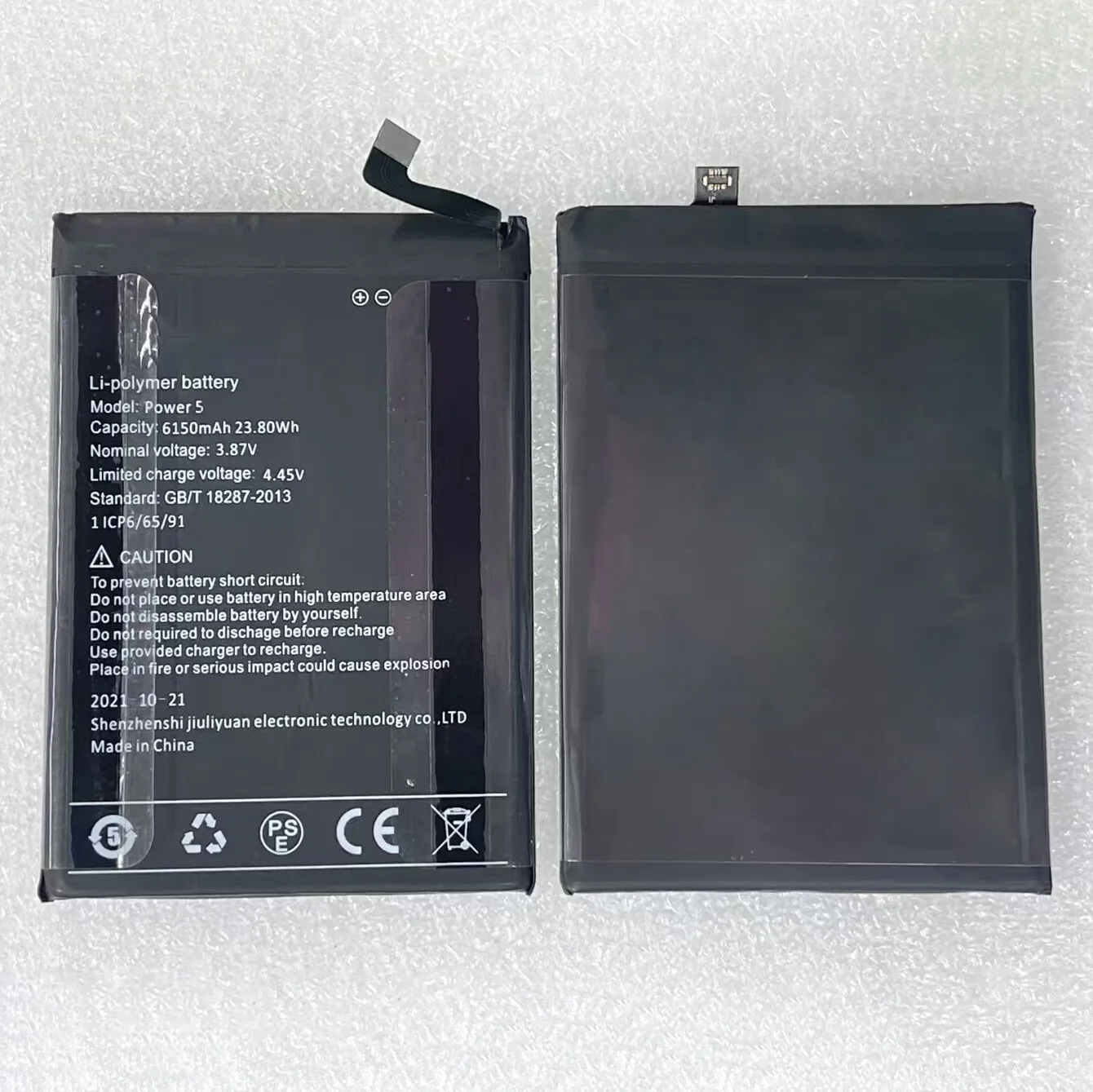 Power 5 6150mAh 3.87V Battery