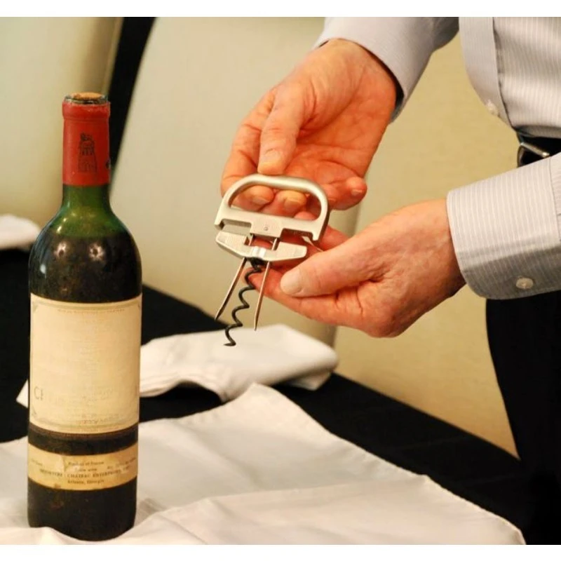 Red wine bottle opener, red wine knife, bottle opener