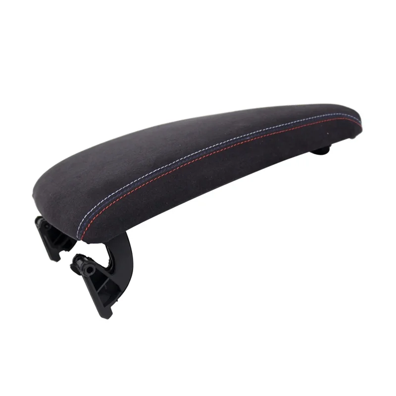 

1 Piece 51169134486 For Armrest Center Box Front Console Lid Cover Black Plastic+Suede For BMW E90 E92 3-Series 2005-2012