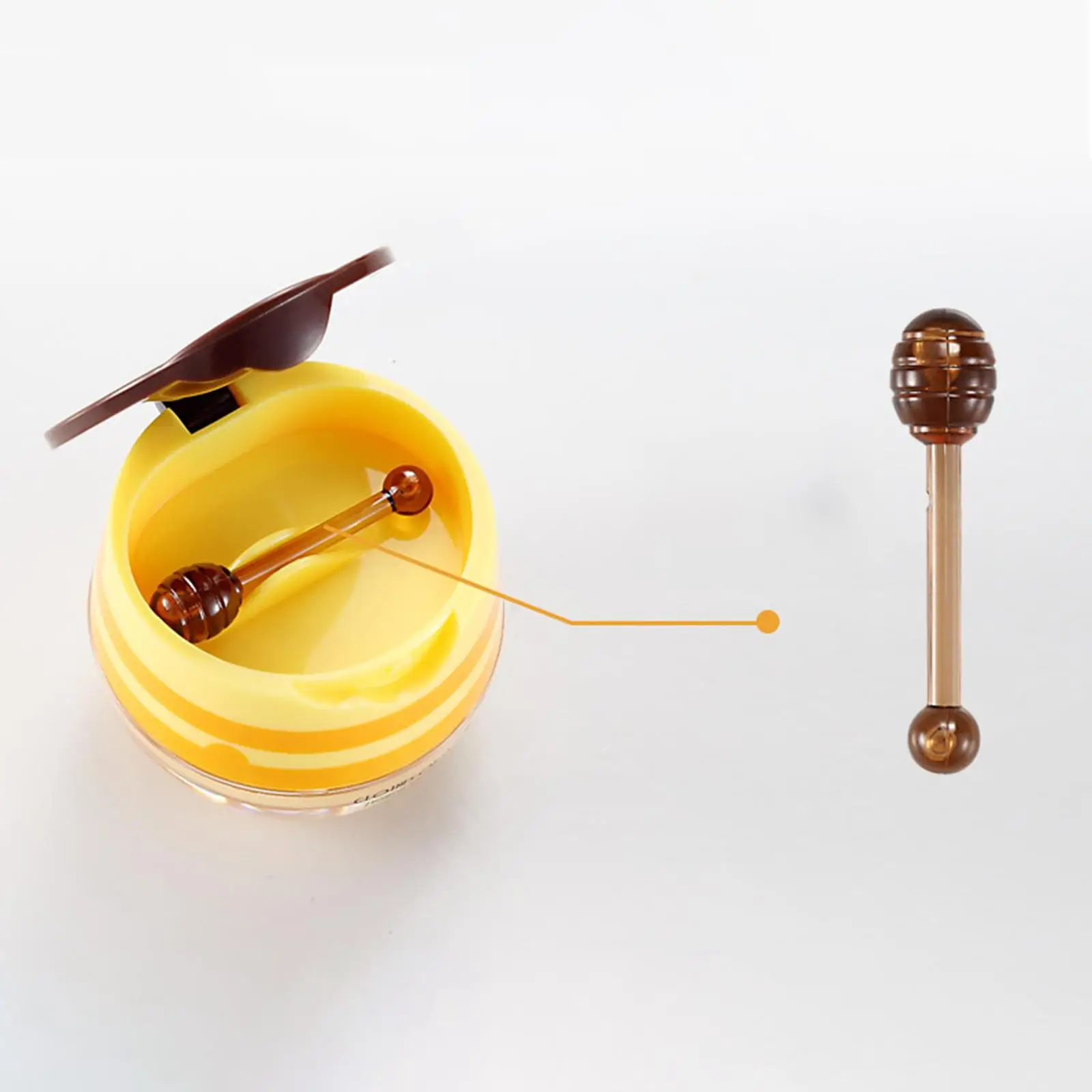 Mask Moisturizing Lip Scrubs with Brush Bee Balm Overnight Exfoliator