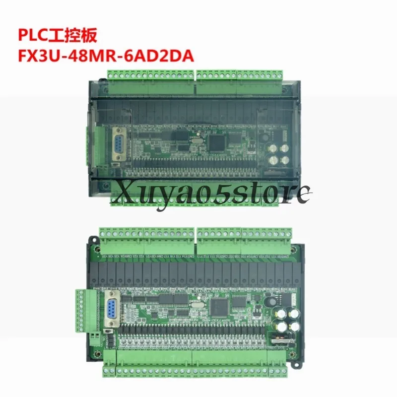 PLC industrial control board controller fx3u-48mr/mt programmable micro simple PLC controller