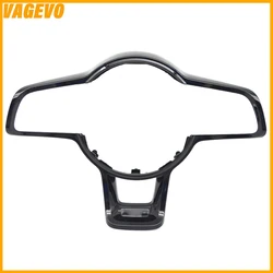 Steering wheel painted piano black frame, steering wheel accessories,  car accessories for VW Golf 7 MK7 R Rline GTI GTE GTS