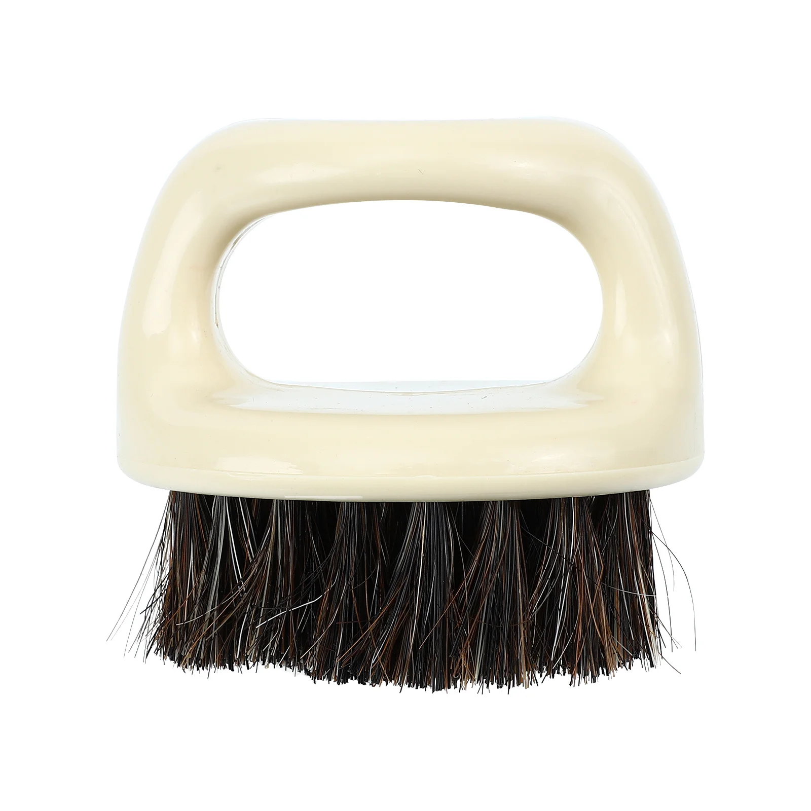 

Shoe Cleaning Brush Horsehair Bristles Durable Laundry Wipe Tool For Shoes Clothes Washing Portable Wall Hanging Design