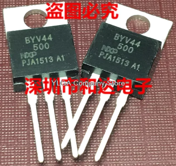 BYV44-500 TO-220 warehouse stock physical shooting available for direct shooting         20pCS