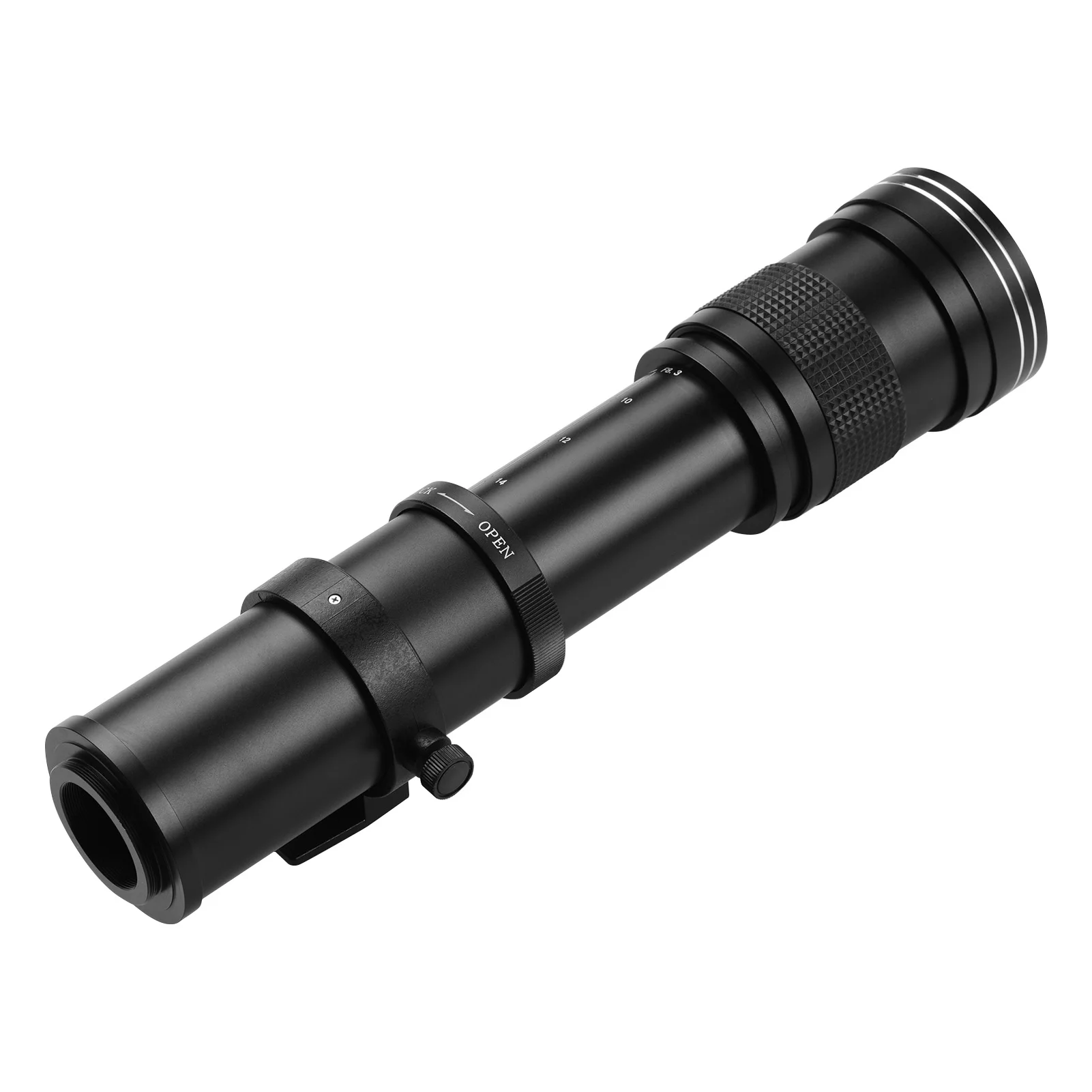 Camera MF Super Telephoto Zoom Lens F/8.3-16 420-800mm T Mount with Universal 1/4 Thread Replacement for Canon Nikon Sony