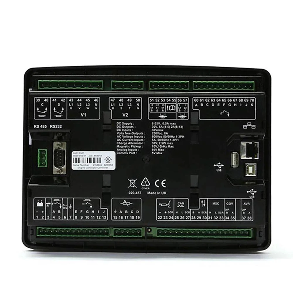 Deepsea DSE8610 MKII Auto Start  Generator Controller Module Generator Set