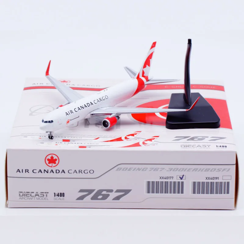 

XX40177 Alloy Collectible Plane Gift JC Wings 1:400 Air Canada Cargo Boeing B767-300 Diecast Aircraft Jet Model C-GHLV