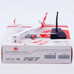 XX40177 Alloy Collectible Plane Gift JC Wings 1:400 Air Canada Cargo Boeing B767-300 Diecast Aircraft Jet Model C-GHLV