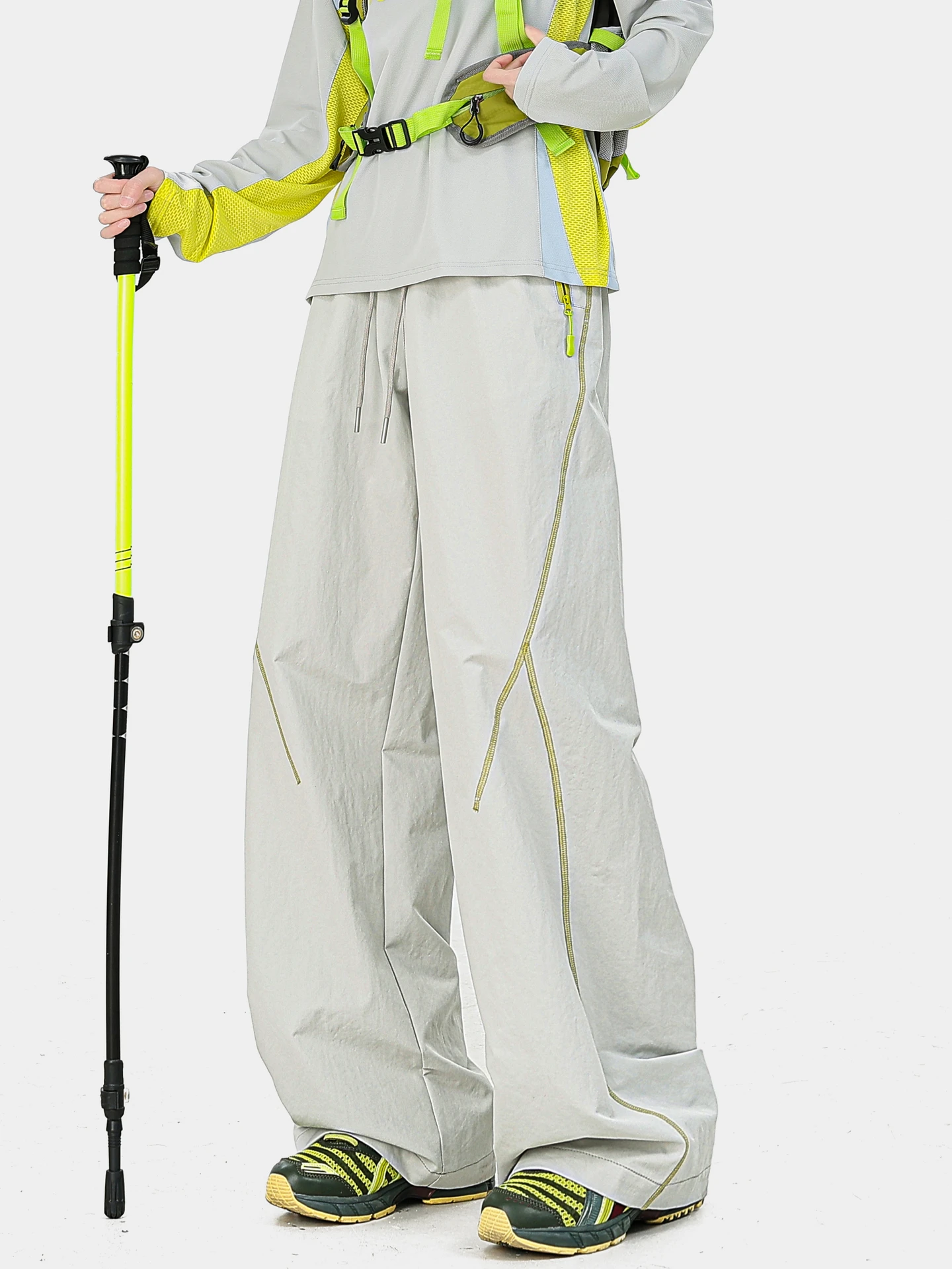 

American Sle Spor Loose Fit Cargo Pants ex Retro Wide Leg Casual Long Trousers Youth Spring Wear Durable Straight Leg