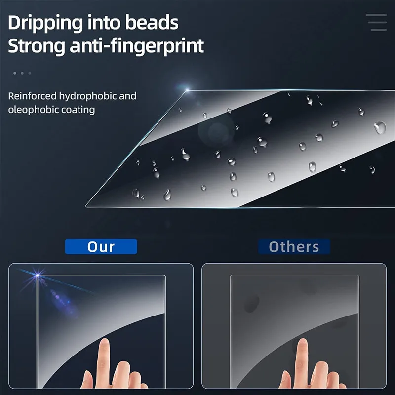 Pelindung Layar Kaca Tempered untuk DJI Mini 3 Pro Remote Control Film HD Antigores dan Aksesori Pelindung Layar Water Drop