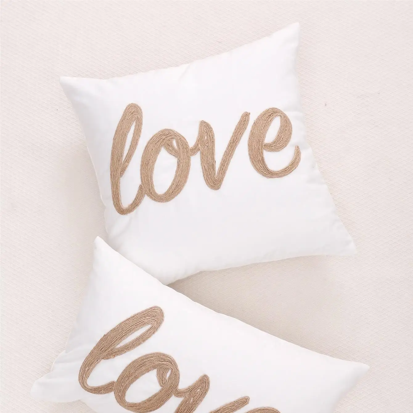 1pc Decorative Throw Pillow Covers 18x18 Inch Cushion Cases Farmhouse Decor Square Pillowcases
