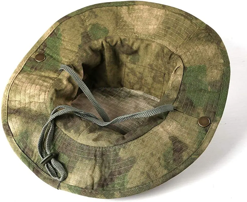 Summer Boonie Hats Caps Camouflage Bucket Hats Multicam Panama Cap Hunting Hiking Outdoor Camo Panama Caps Men