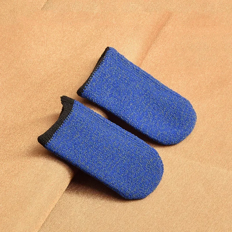 5/10Pairs غطاء الاصبع أذرع التحكم في ألعاب الفيديو ل PUBG مقاوم للعرق غير قابل للخدش الحساسة شاشة تعمل باللمس الألعاب إصبع الإبهام كم قفازات