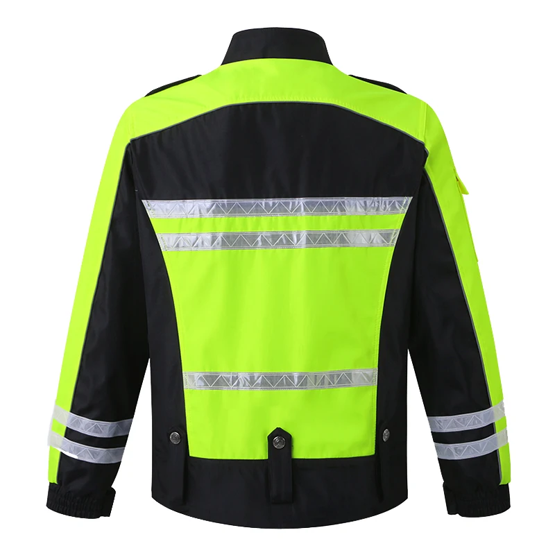 Riding Jackets Motorcycle High Visibility Reflective Jackets for Men Raincoat Men Waterproof Bike Hi Vis Workwear Rain Jacket