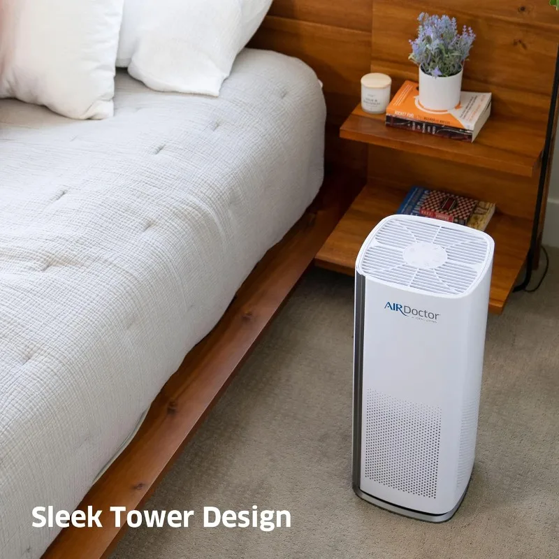 AIRDOCTOR AD1000 HEPA Air Purifier | Perfect for Guest Rooms, Kids' Bedrooms and Home Offices | Circulates the Air