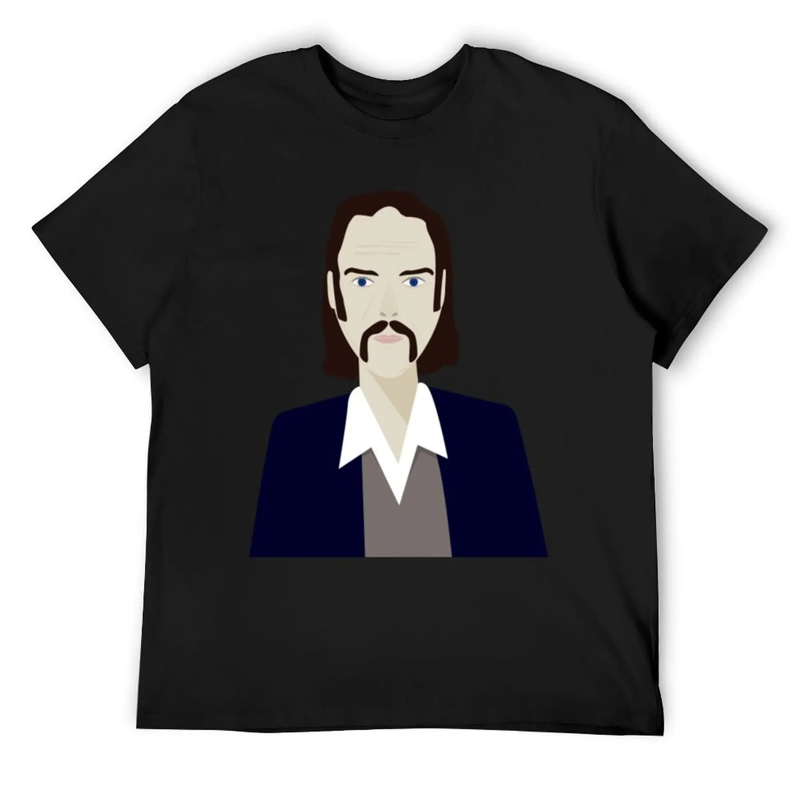 

Футболка Nick Cave 6, летняя рубашка, футболка с рисунком, футболка с короткими рукавами, простые черные футболки для мужчин