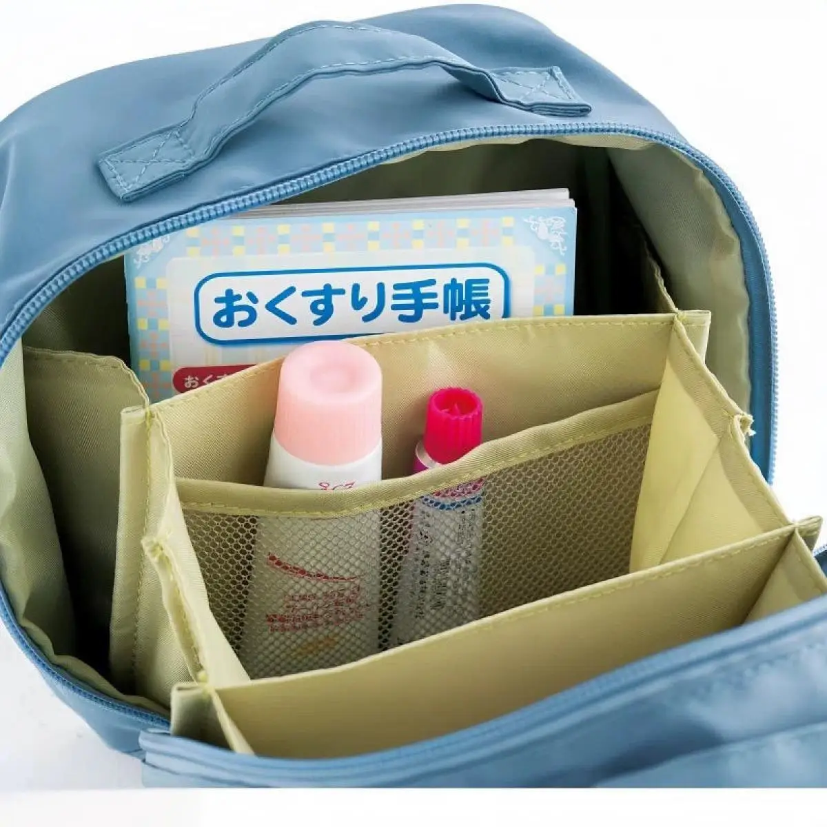 2025 ميفي Kawaii الكرتون حقيبة مستحضرات التجميل لطيف أنيمي أرنب متعددة الوظائف أحمر الشفاه حقيبة التخزين الفتيات الحلو حقيبة التخزين