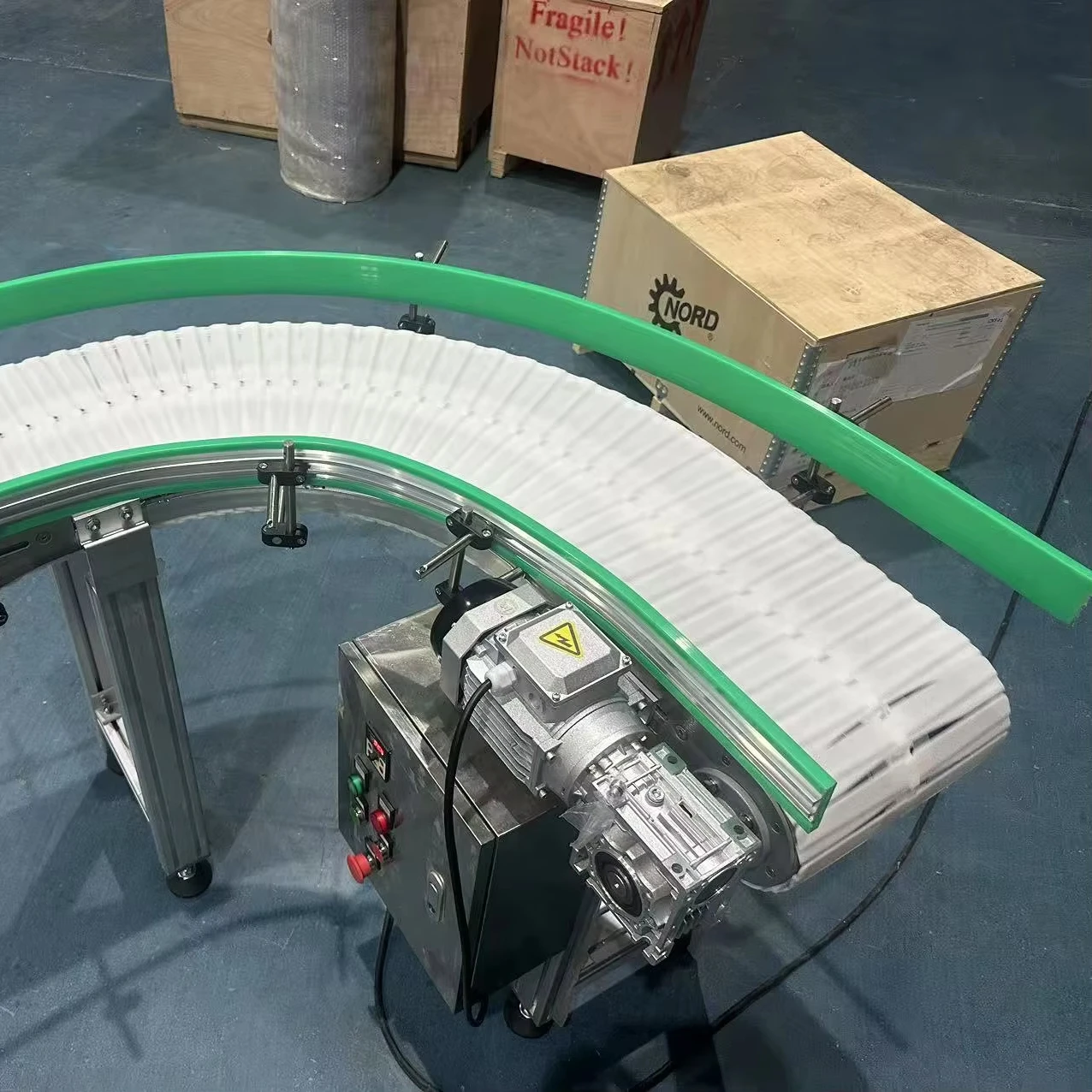 Factory Flexible Chain Conveyor Belt Plastic Conveyor Flat Chain POM Mesh Belt for Conveyor System for Tissue or Towel view 6
