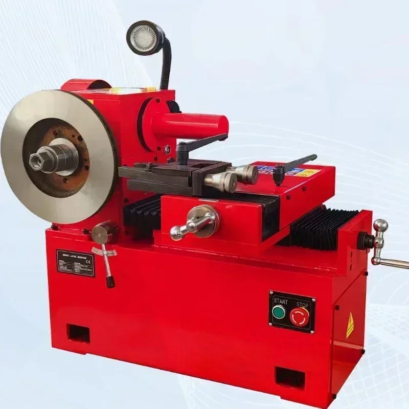 

High quality light vehicle brake disc repair equipment drum lathe machine