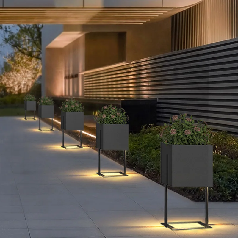 Outdoor lights, solar-powered waterproof courtyard lights, villa landscape lights, home garden flower rack decorative lights