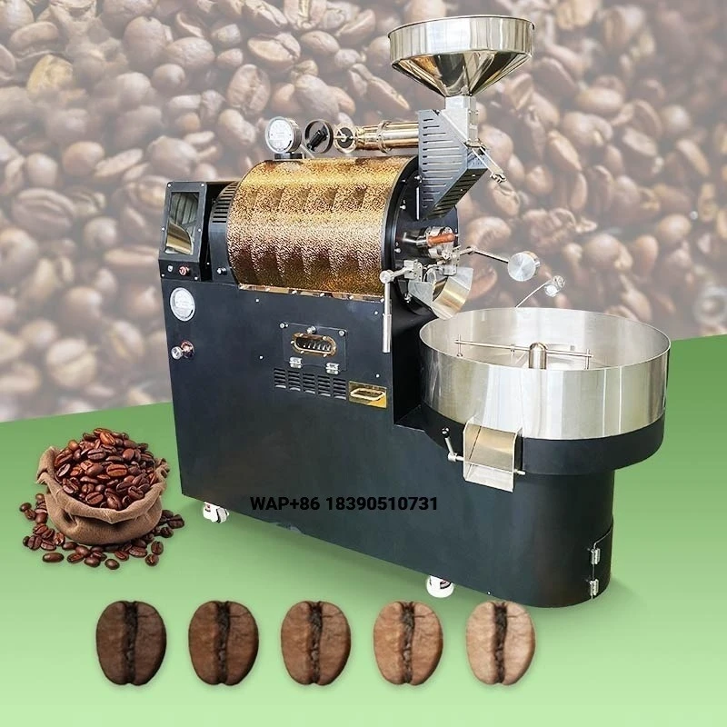 Full Automated Industrial Bean Germany Coffee Roaster 3kg 50kg 60kg 150kg Electric Roasting Machine in China