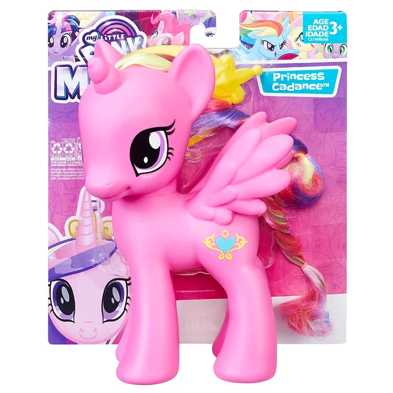 Hasbro Anime My Little Pony Fluttershy Twilight Sparkle PVC Christmas Gifts 8 INCHES Original Action Figure Model Toys