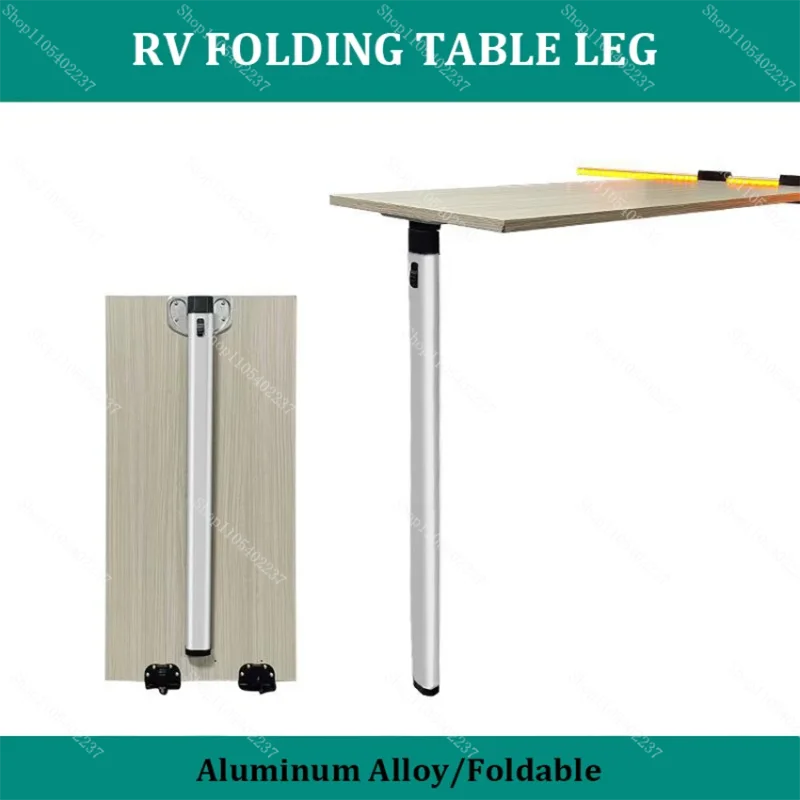 Adjustable Aluminum Alloy Detachable Folding Table Leg for Camper Caravan Motorhome RV Accessories