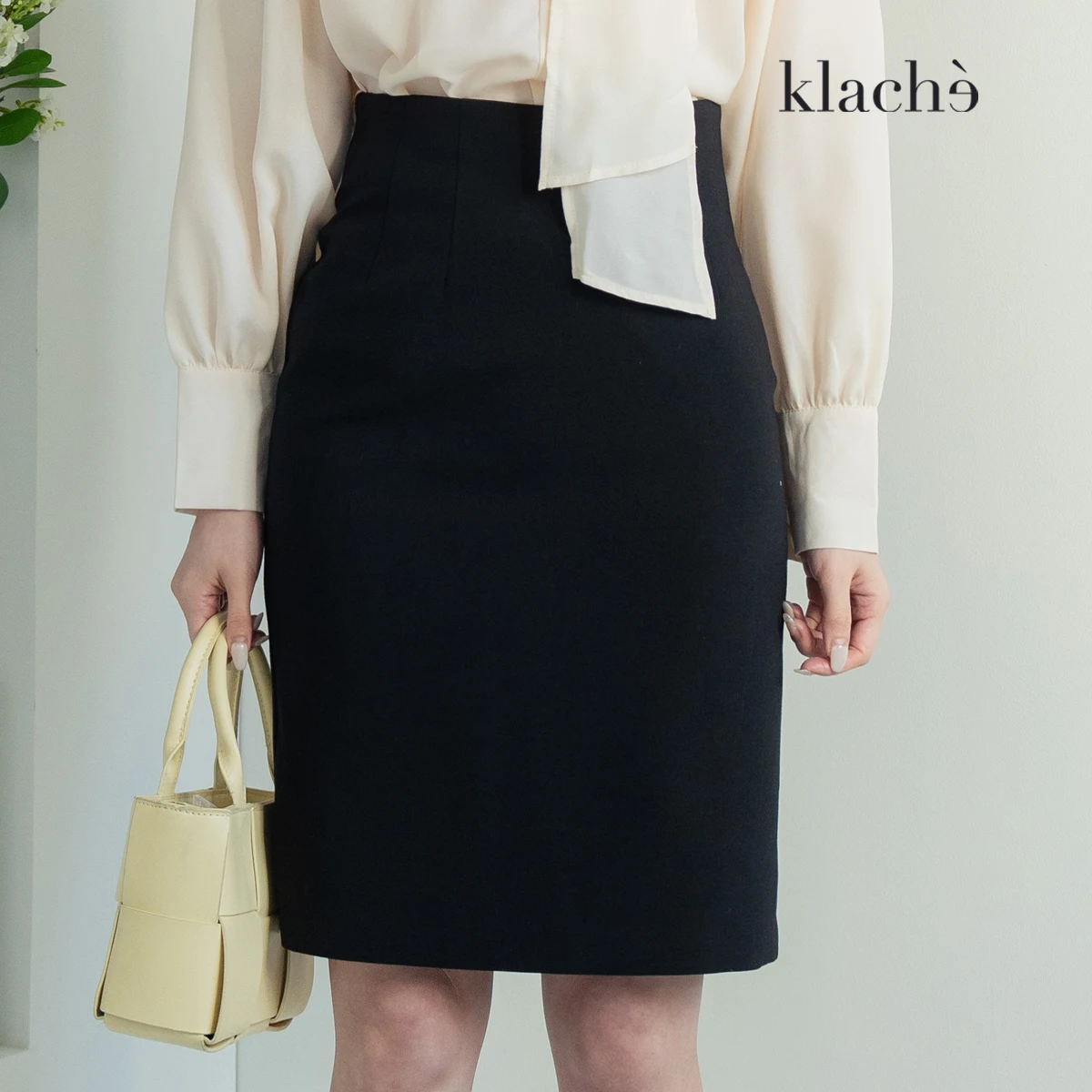 Clashet (up to 77) high-office H-line-in-the-line-in-skirt _ CB3SSK008A