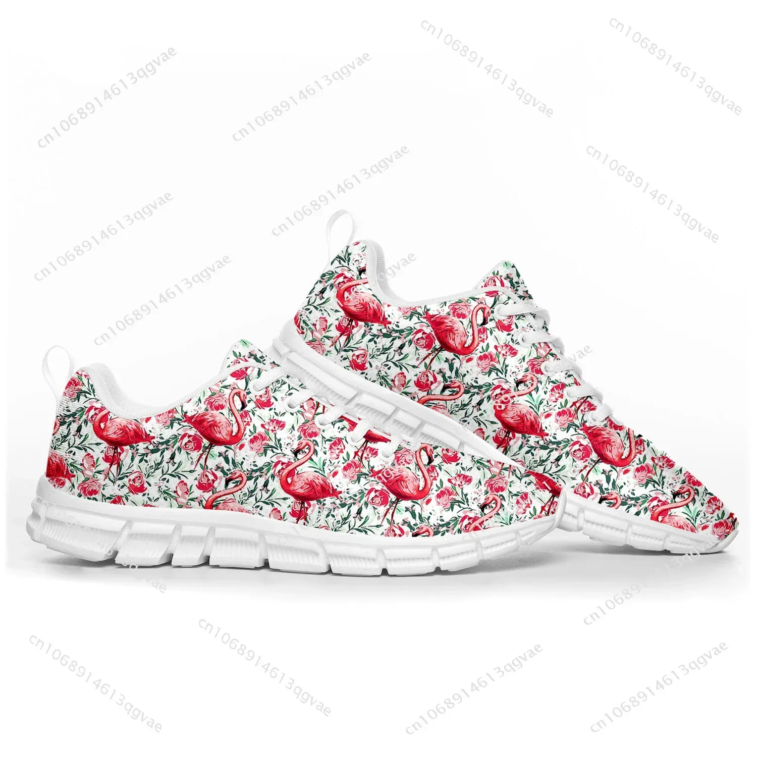 Flamingo Printed Sports Shoes Mens Womens Teenager Kids Children Customized Sneakers Casual Tailor Made Shoe High Quality Couple