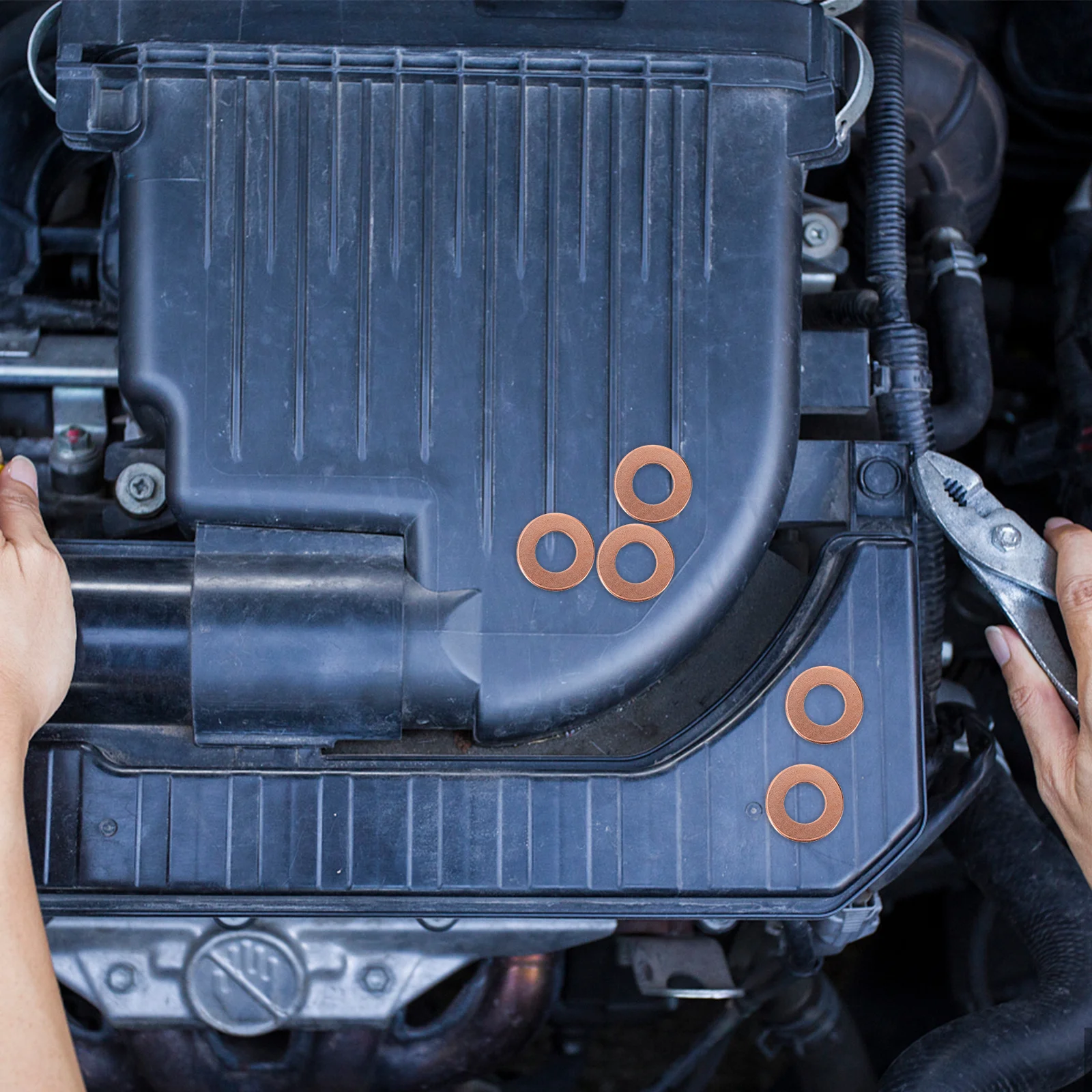 100 قطعة غسالات إصلاح الصفائح المعدنية دنت سحب خواتم ل لوحة السيارة محاذاة أدوات إصلاح جسم السيارة بقعة لحام دنت مجتذب