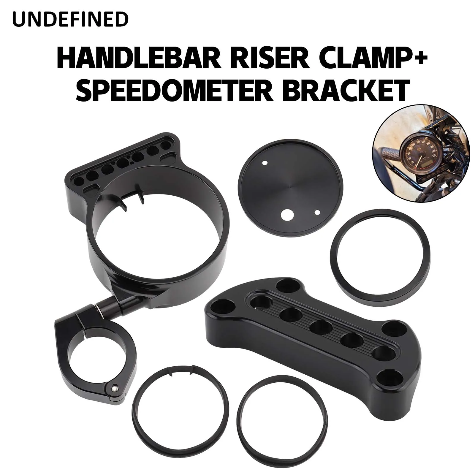 

Motorcycle Side Mount Speedometer Bracket Instrument Relocation Cover For Harley Sportster XL883 XL1200 Iron 883 Forty-Eight 72