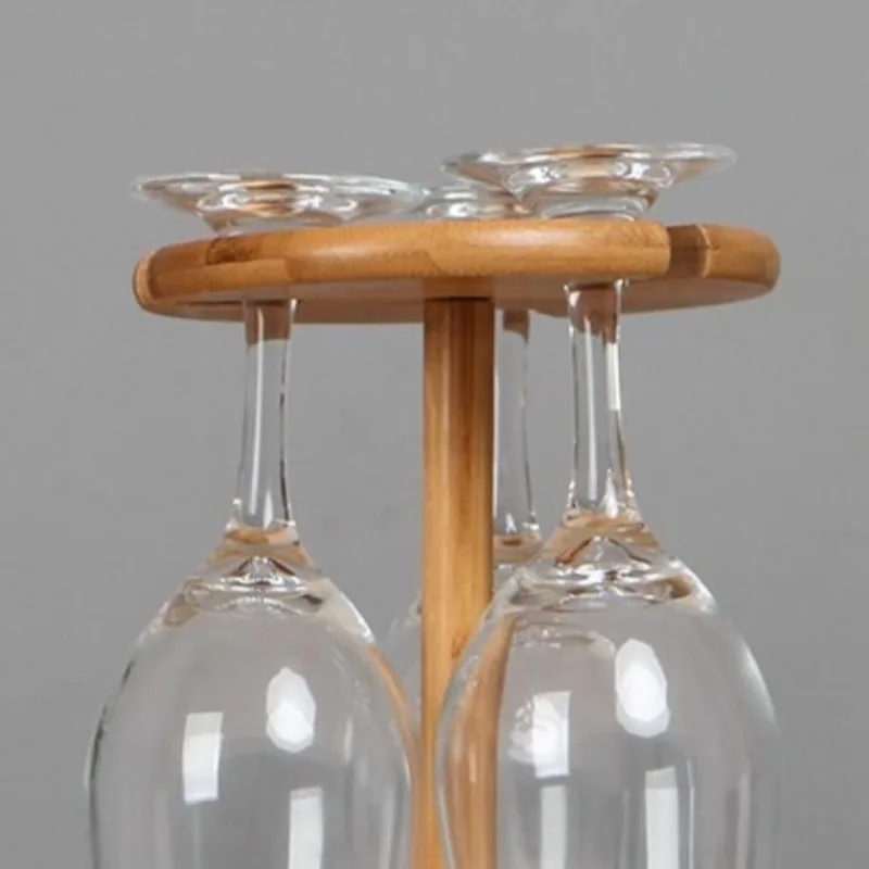 Factory new creative red wine glass holder non-punching goblet holder wine bottle holder household high-end