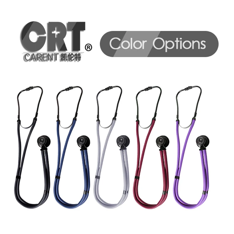 Classic Carent Dual Head Professional Medical Cardiology Cute EMT Doctor Nurse Vet Student Clinical CRT Stethoscope Health Tool