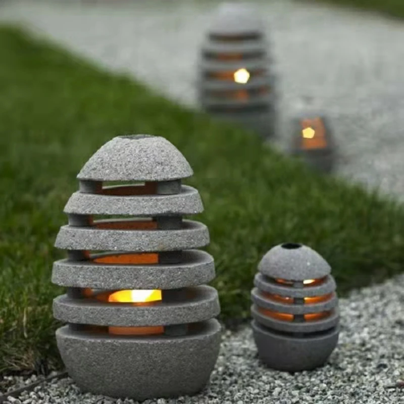 Light Emitting Diode Aluminum Garden Light E27 IP65 AC Theme Park Fence Light