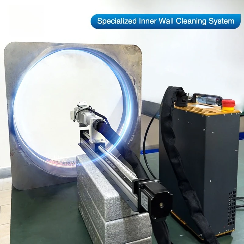 New 360-Degree Rotating Pulse Cleaning Machine Industrial Pipeline Customization System