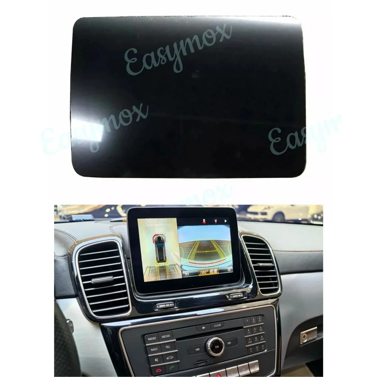 

A1669000115 LA080WV5(SL)(01) 8" Car Navigation LCD Display for 2015-2018 Mercedes-Benz W166 GLE ML GLKlasse GPS SAT NAV