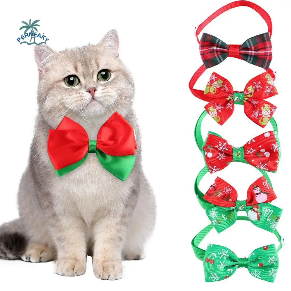 

Gifts Cute Dog Grooming Cat Bowtie Necklace Neck Strap Dog Costume Christmas Dog Decoration Dog Bow Tie Cat Collar Dog Collar