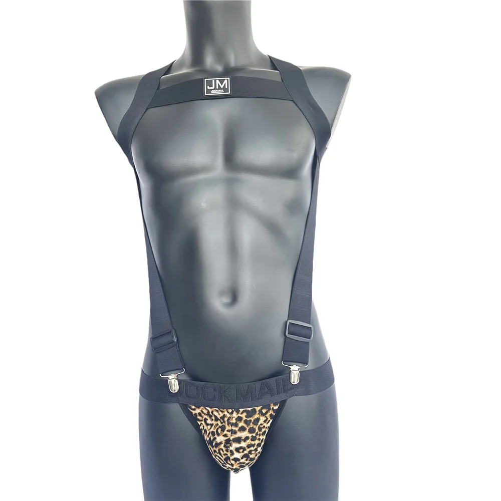 

Комплекты мужского боди, комбинезоны на подтяжках, леопардовые мужские сексуальные бандажи, нижнее белье для геев, мужское нижнее белье, трусики-сисси