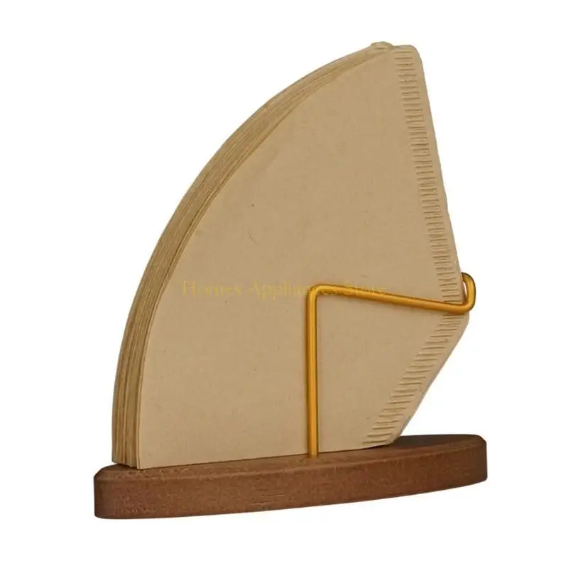 D0AB Hand Brewing Coffee Paper Solter Coffee Rack Ferramenta café Filtro café Placa café Suporte armazenamento