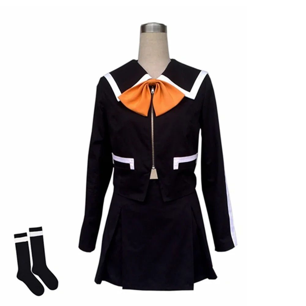 Unisex Anime Cos Tsumi Innocent Lisa Silverman Cosplay Costumes Uniform Sets Customized