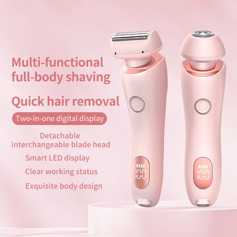 Multipurpose Electric Hair Remover For Women Epilator Trimmer Face Shavers Hair Razors For Underarms Legs Ladies Body Trimmer