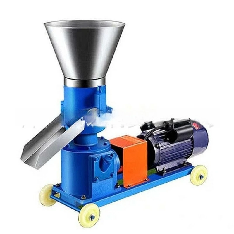Durable Pellet Machine Mini Animal Feed Pelletizer for Feed Processing Manufacturing Home Farm Use
