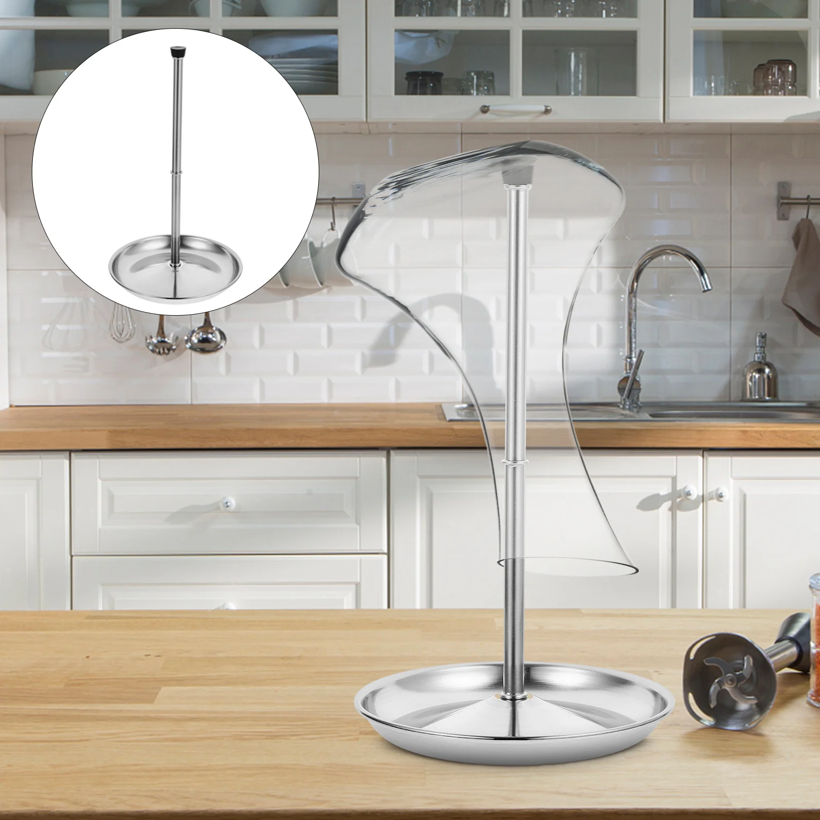 

Premium Decanter Rack with Base Drying Holder for Wine Carafe Neat Storage Bar Decor Wine Decanter Drying Holder