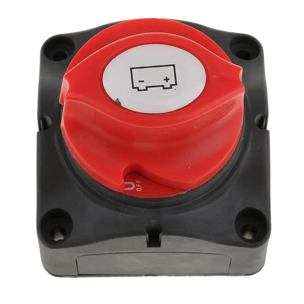 

Водонепроницаемый выключатель массы аккумулятора 100А, поворотный разъединитель для использования в системах запуска автомобилей, лодок, грузовиков